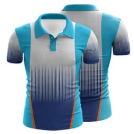 Sublimated Swimming Polo Shirt 003 - Custom Made Uniforms