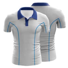 Sublimated Swimming Polo Shirt 004 - Custom Made Uniforms